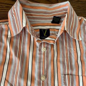 Van Heusen Striped Shirt - L